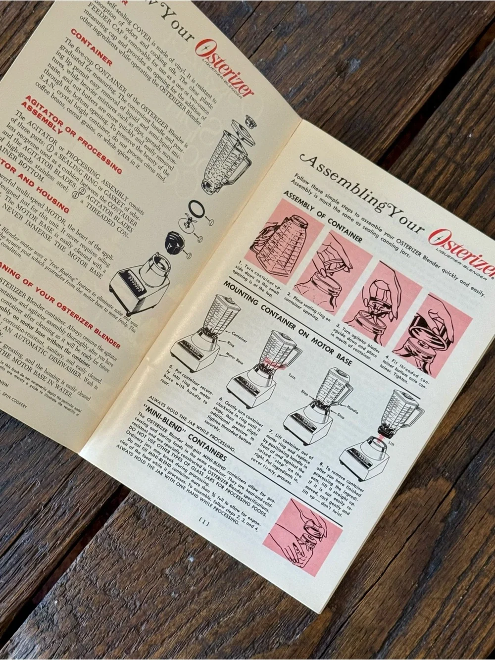 Oster vintage cookbook